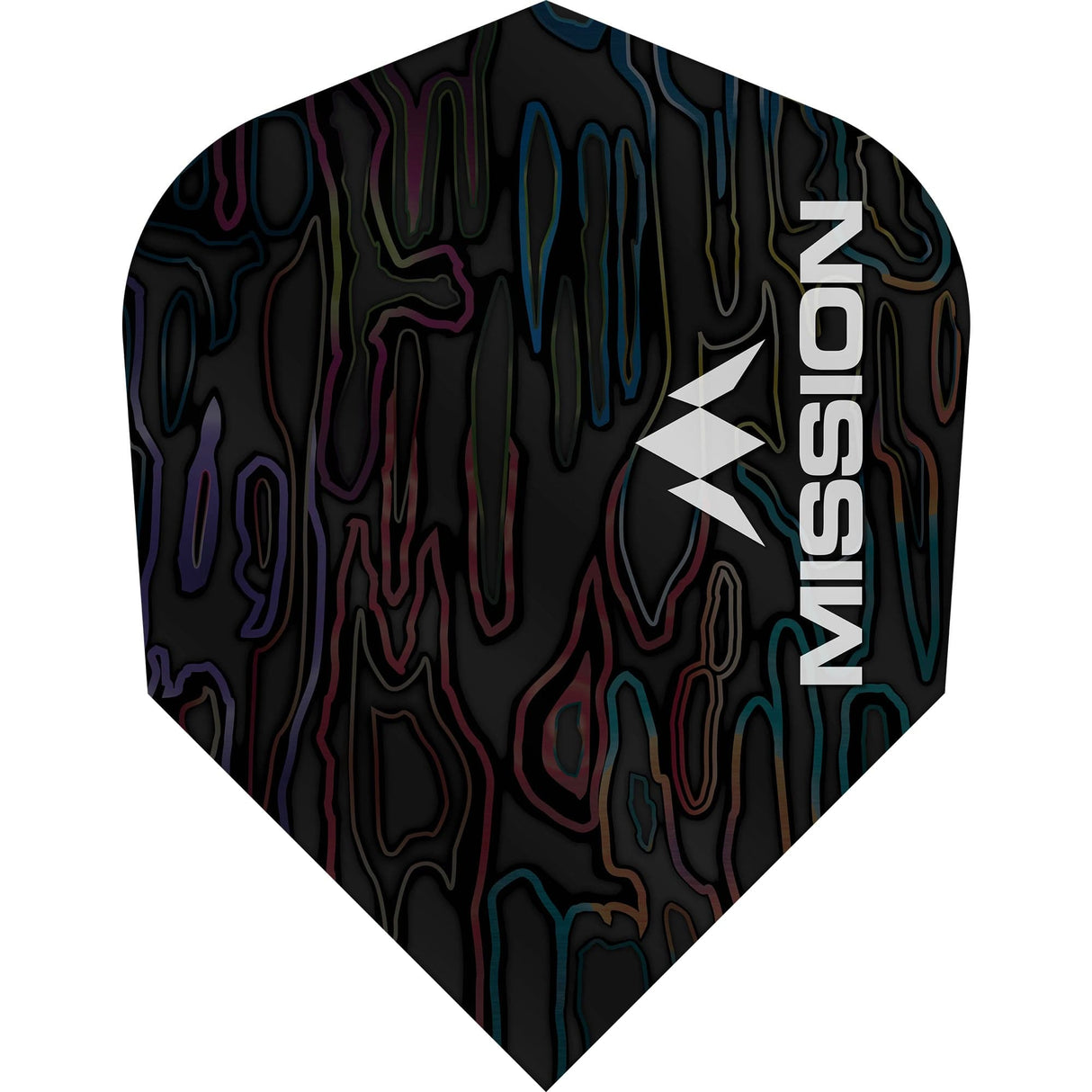 Mission Solo Dart Flights - 100 Micron - Std - No2 - Labyrinth