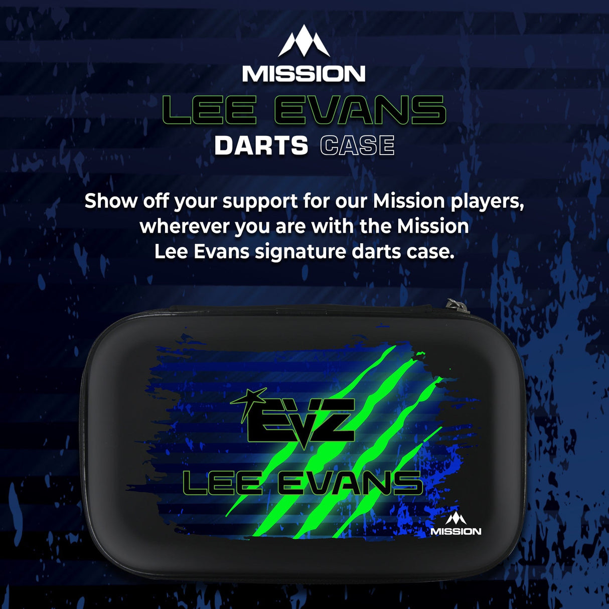 Mission Darts Players- EVA Dart Case - Lee Evans