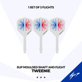 Caliburn SUP Dart Flights - Moulded Shaft & Flight - Lourenco - Standard No6