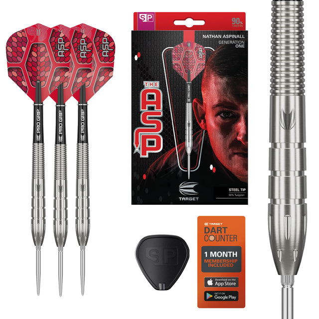 Target Nathan Aspinall Darts - Steel Tip - 90% Tungsten - G1
