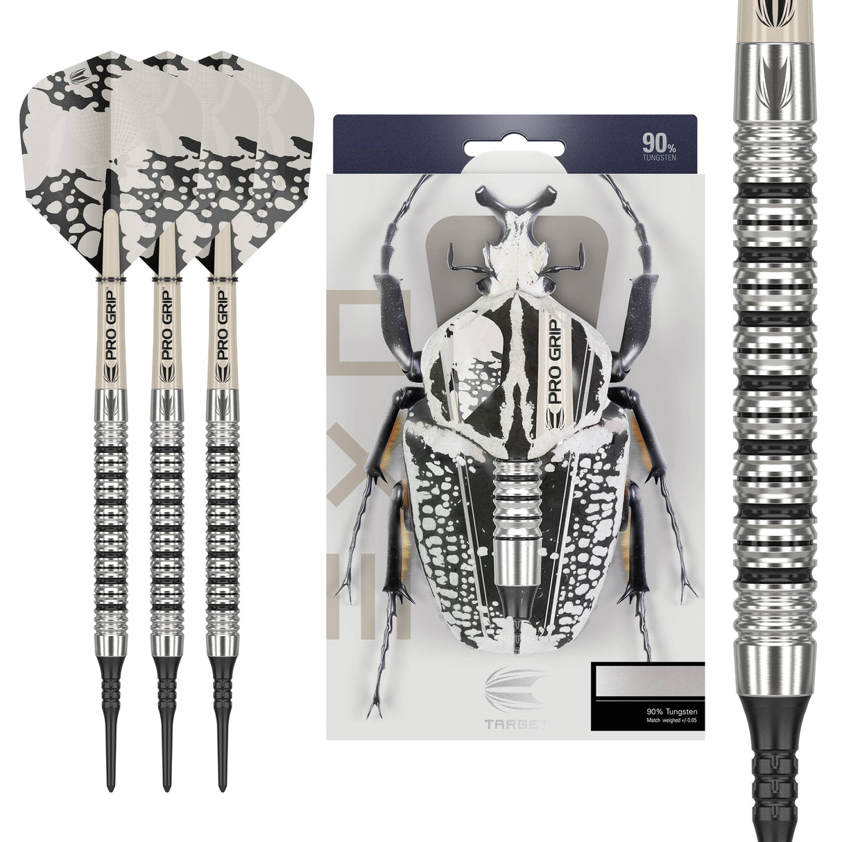 Target Exo Darts - Soft Tip - 90% Tungsten - 10