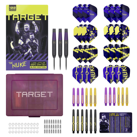 Target Luke Littler Darts - 100 piece Accessory Kit