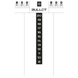 Bullet Score Whiteboard - 45 x 30 cm