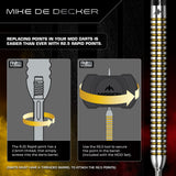 Mission Mike De Decker R2.5 Darts - Steel Tip - 95% Tungsten - V2