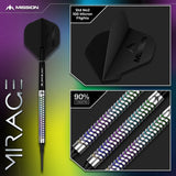 Mission Mirage Darts - Soft Tip - 90% Tungsten 20g