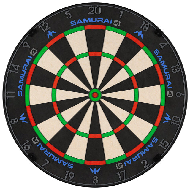 Mission Samurai 4 Dartboard - Professional - Knife Wire - Graphite Grey