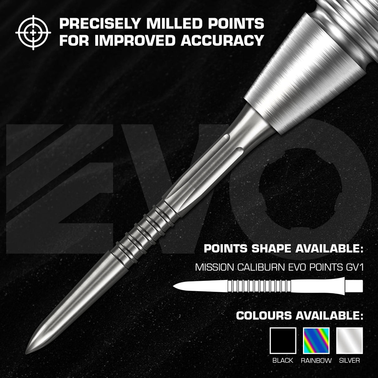 Mission Caliburn EVO Dart Points - GV1