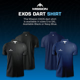 Mission Darts - EXOS Cool - Dart Shirt - Black