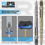 Mission R2.5 Rapid Dart Points - Steel Tip - DSX