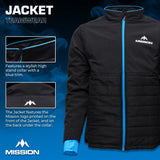 Mission Teamwear - Softshell Jacket - Black - Kids