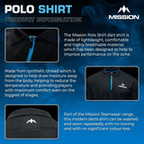 Mission Teamwear - Polo Shirt - Black - Kids