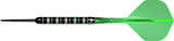 Mission Moldavite Darts - Steel Tip - 95% Tungsten - Black & Green