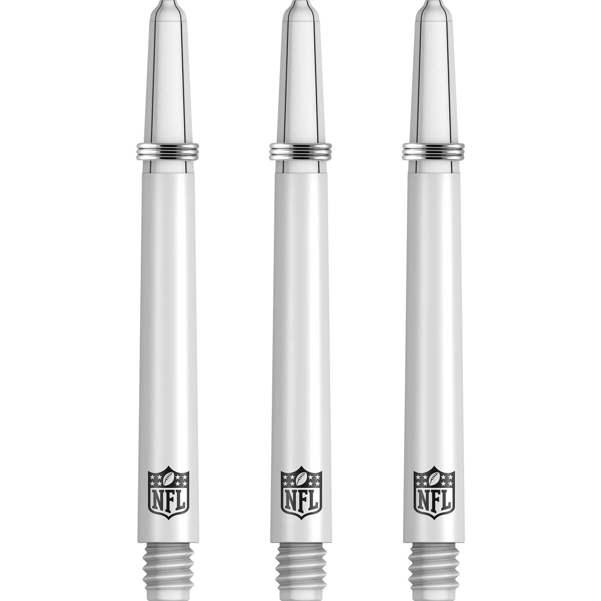 NFL - Nylon Shafts - Dart Stems with Springs - NFL Logo - White