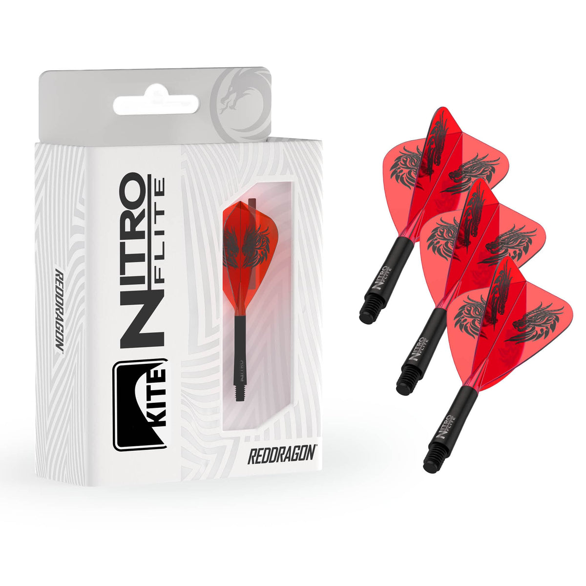 Red Dragon Nitro Flite - Integrated Flight System - Kite - Jonny Clayton