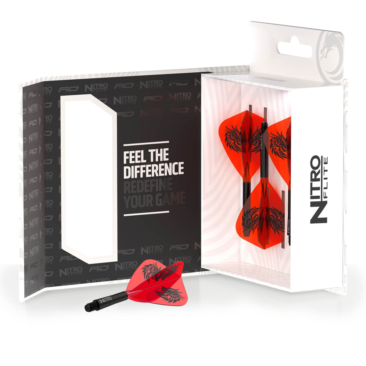 Red Dragon Nitro Flite - Integrated Flight System - Kite - Jonny Clayton