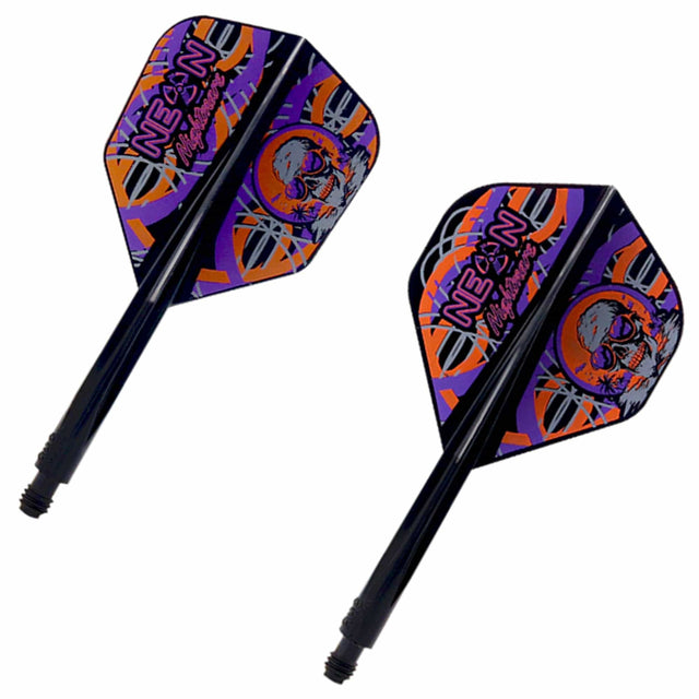 Condor AXE Dart Flights - Neon Nightmare 3