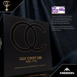 Mission Olly Croft OBE Darts - Steel Tip - 95% Tungsten - Limited Edition 24g