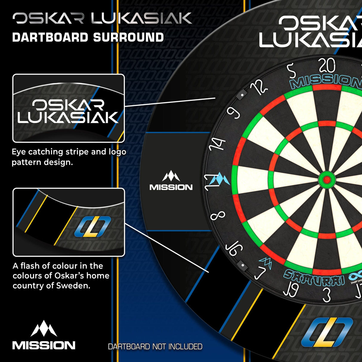 Mission Darts Players- Surround - Oskar Lukasiak