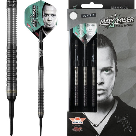 *Bulls Max Hopp Darts - Soft Tip Tungsten - Maximiser 95 20g