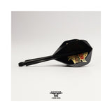 *Condor AXE Dart Flights - Devon Petersen - Standard - African Warrior - Inspiration 2 - Black