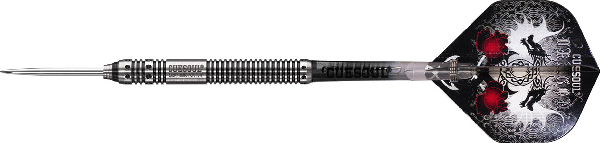 *Cuesoul - Steel Tip Tungsten Darts - Dragon - Black