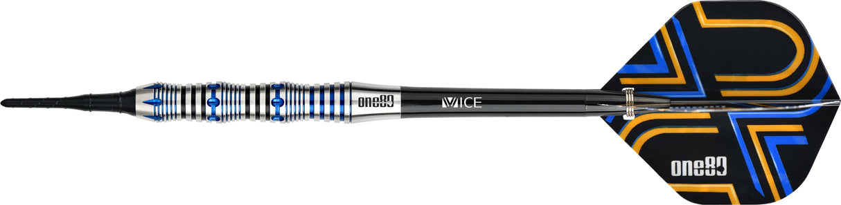 *One80 Ascent Darts - Soft Tip - S02 - Black & Blue