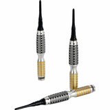 *One80 Ascent Darts - Soft Tip - S03 - Black & Gold