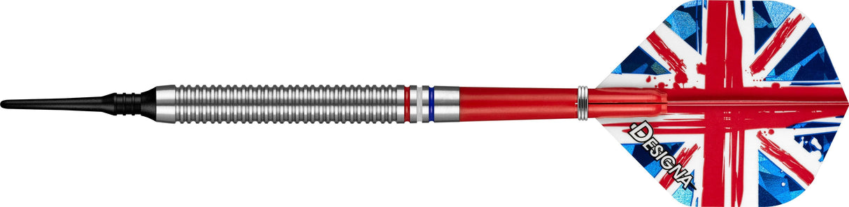 Designa Patriot-X Darts - Soft Tip - Great Britain 20g