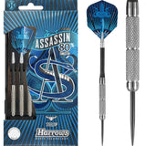 Harrows Assassin Darts - Steel Tip - Std - Knurled - 19g 19g
