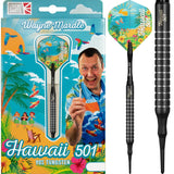 *Legend Wayne Mardle Darts - Soft Tip - Hawaii 501 - Black