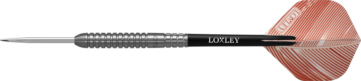*Loxley Scarlet Darts - Steel Tip - Ringed - 24g 24g