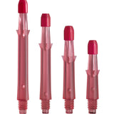 *L-Style - L-Shafts - Straight - Clear Red L Style 130 27mm Extra Short