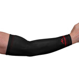 *Mission Darts REACH Arm Sleeves (Pair) - Logo - Black & Red 2XL