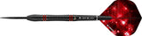 *Mission Deep Impact Darts - Steel Tip - Black - M5 - Red