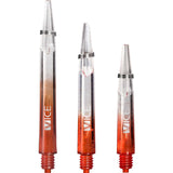 One80 Vice Gradient Shafts - Clear - Red