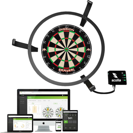 *Scolia Automatic Scoring System for Steel Tip Darts - Professional - EU Edition