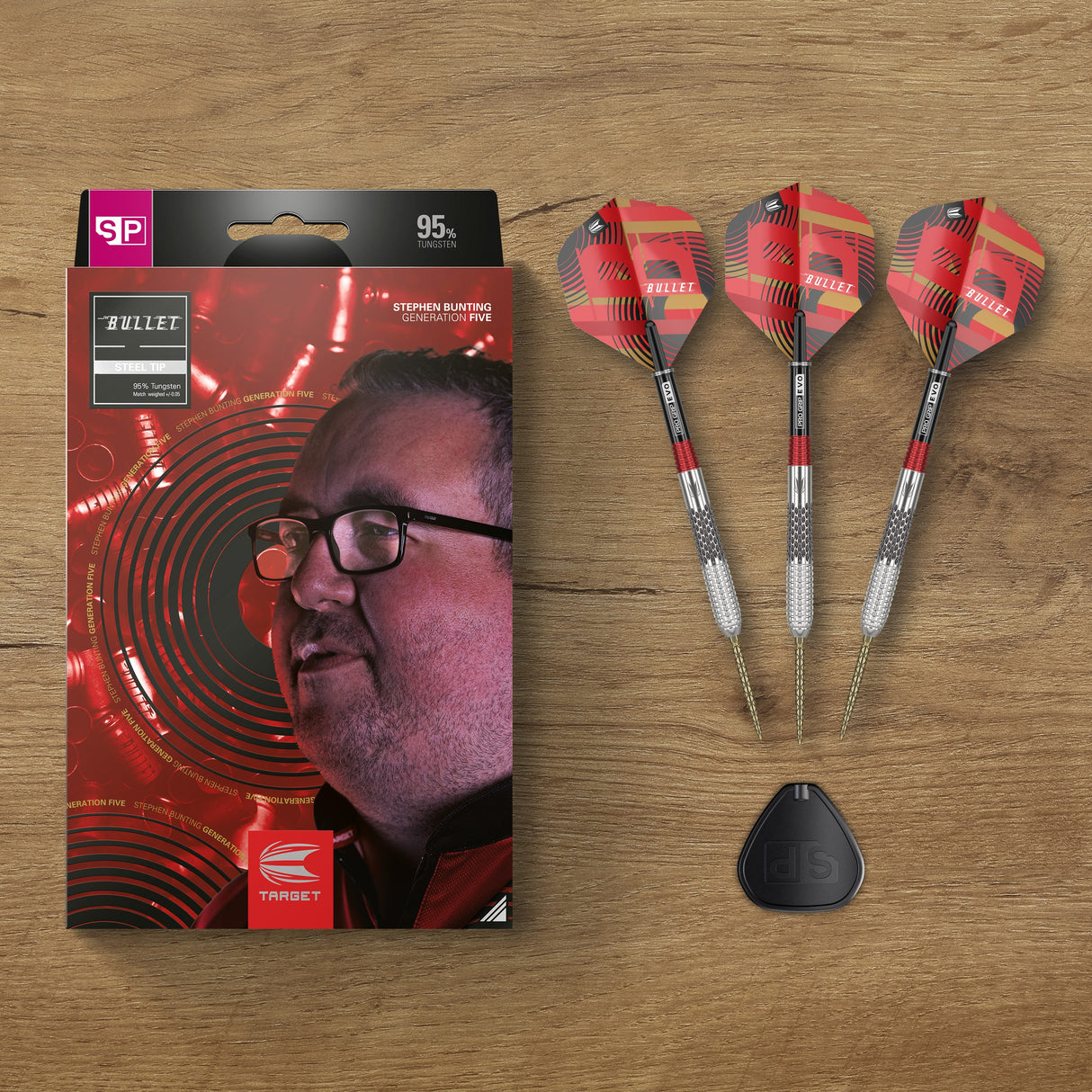 Target Stephen Bunting Darts - Steel Tip - 95% Tungsten - G5