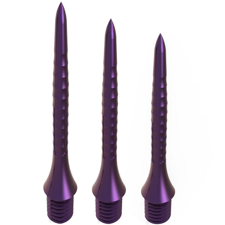 Caliburn Bamboo Conversion Points - Screw In - Soft Tip to Steel Tip - Purple