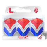 L-Style EZ L-Flights - Integrated Champagne Ring - L1EZ - V Series Type F - Netherlands - Clear White