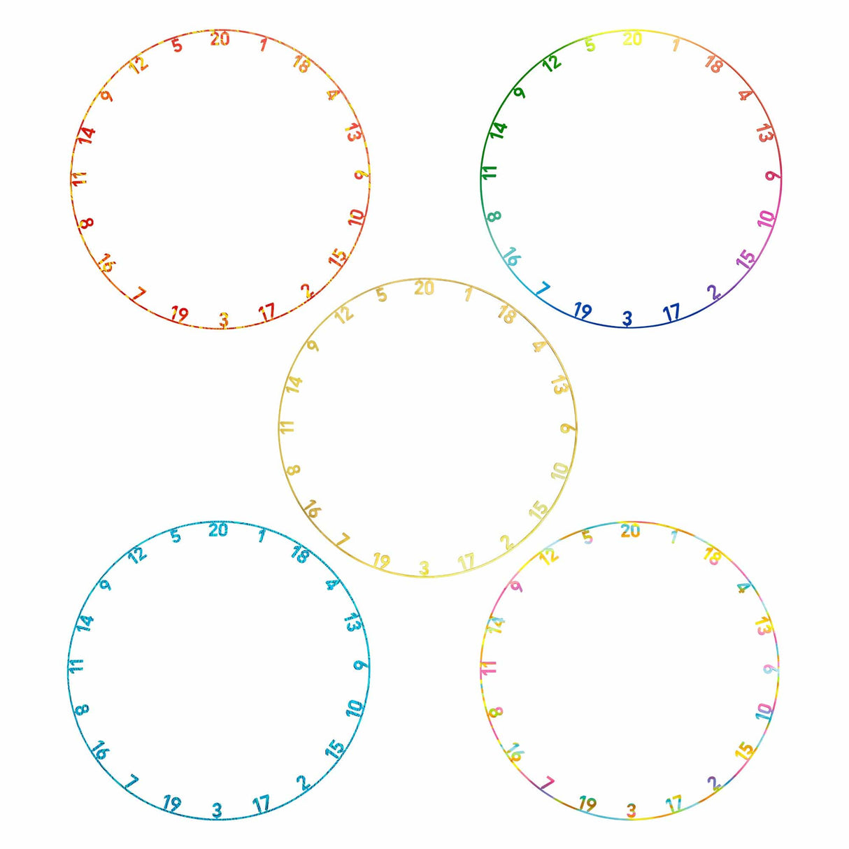 Precise 180 Number Ring - One-Piece - Premium