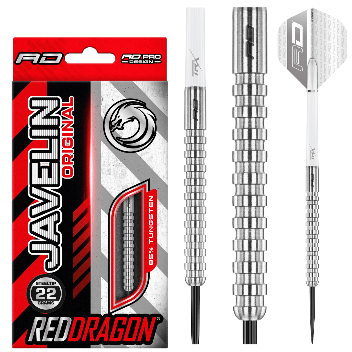 Red Dragon Javelin Darts - Steel Tip - 85% Tungsten