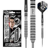 Red Dragon Gian van Veen Darts - Steel Tip - 90% Tungsten - Diamond