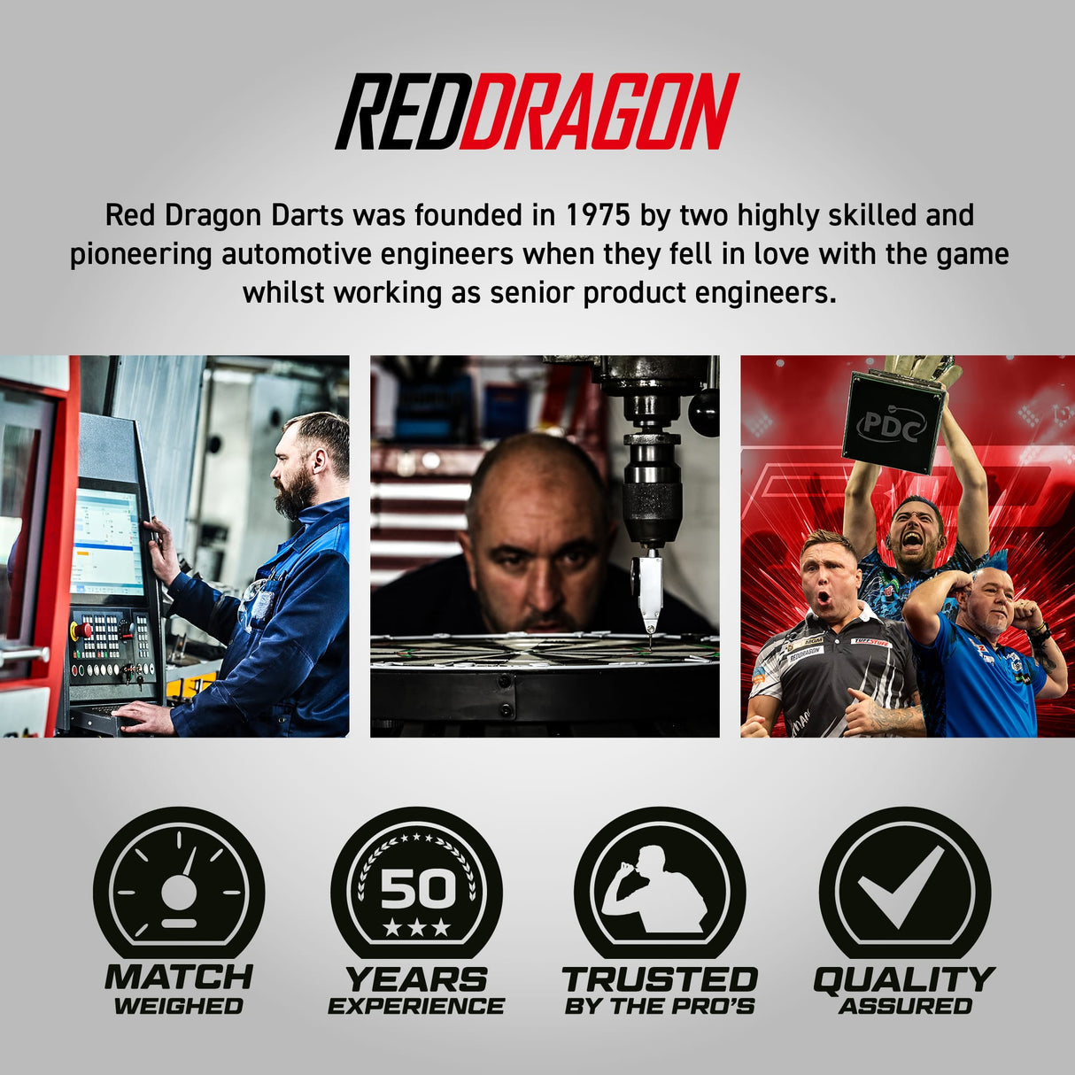 Red Dragon Luke Humphries Darts - Steel Tip - 90% Tungsten - TX5