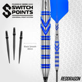 Red Dragon Gerwyn Price Switch Darts - Steel Tip - 90% Tungsten - Original