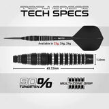 Red Dragon Sable Darts - Steel Tip - 90% Tungsten - Bomb