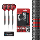 Red Dragon Jonny Clayton Darts - Steel Tip - Brass - Core 21g