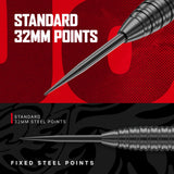 Red Dragon Jonny Clayton Darts - Steel Tip - Brass - Core 21g