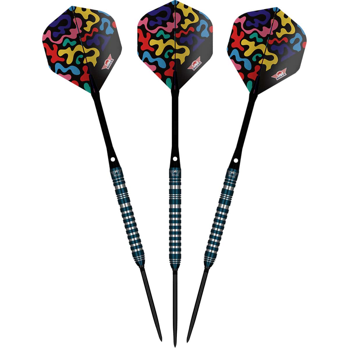 Bulls Ricky Evans CP Darts - Steel Tip - 80% Tungsten - Blue