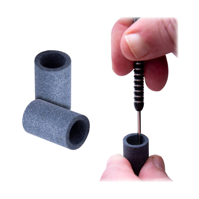 Ruthless Dart Sharpener - Mini Round Stone - Value Pack - 3 Pieces