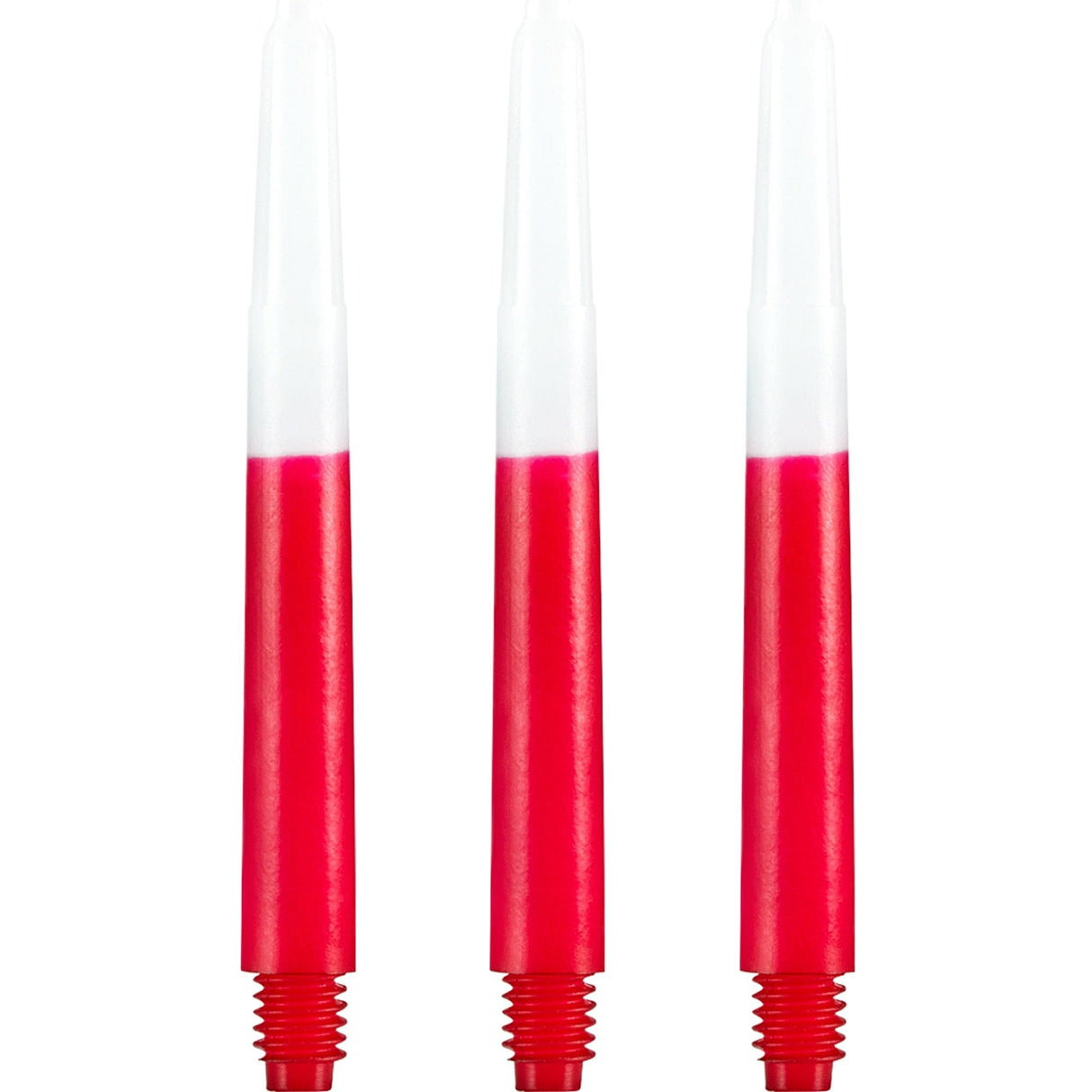 *Designa Nylon Two Tone Stems - White & Red Medium